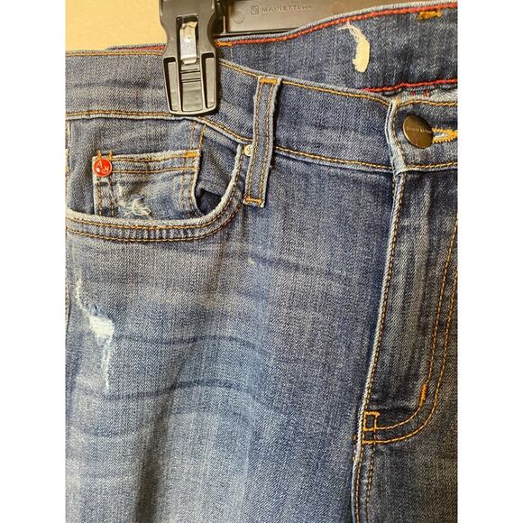 angry rabbit distressed jeans size 5 skinny jeans small - Picture 3 of 7